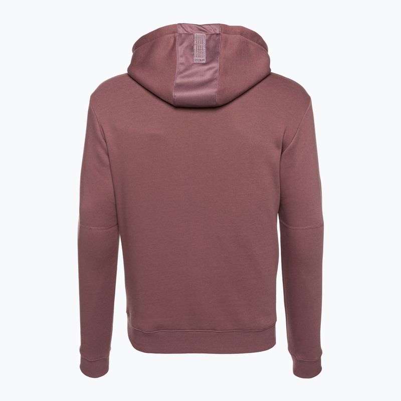 Bluză pentru bărbați Venum Silent Power Hoodie brown 8