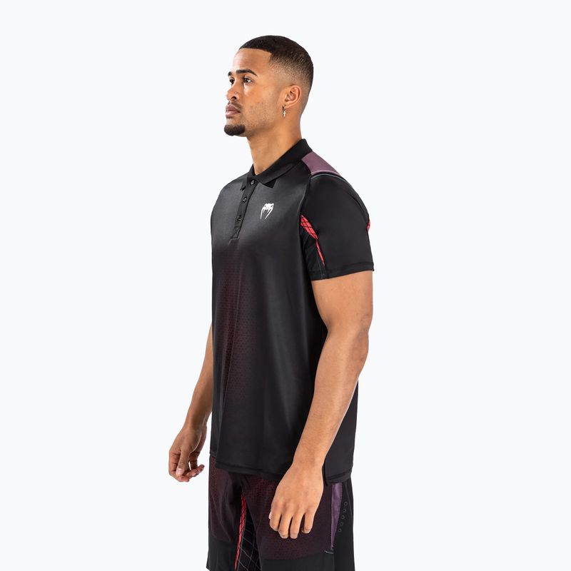 Tricou pentru bărbați Venum X Dodge Charger Daytona SRT Banshee Dry Tech Polo black 3