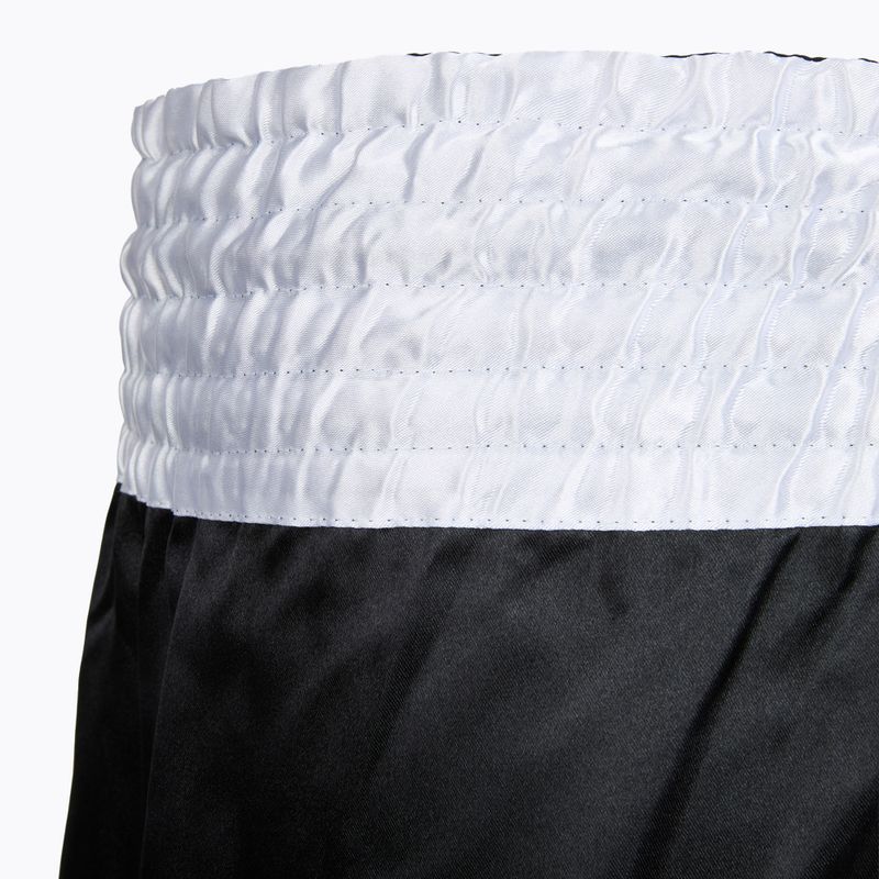 Pantaloni scurți de antrenament pentru bărbați Venum Classic Muay Thai black/white/gold 4