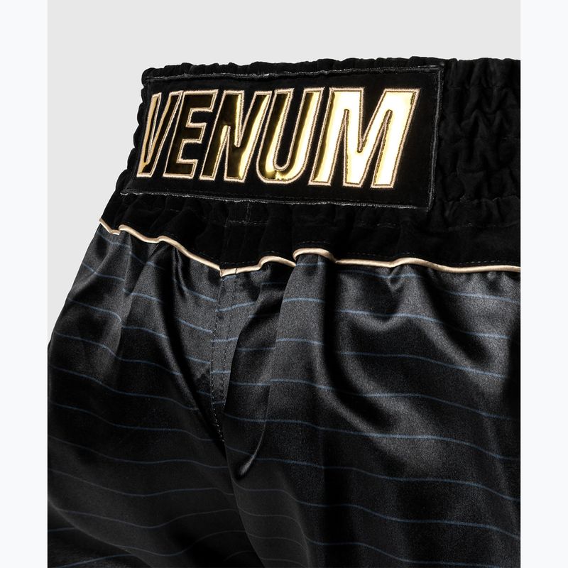 Pantaloni scurți de antrenament  Venum Attack Muay Thai black/grey 4