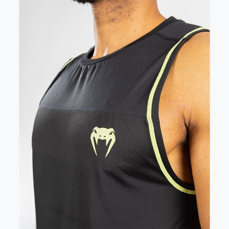 Tank top pentru bărbați Venum Fusion 2.0 Dry-Tech black/yellow 4