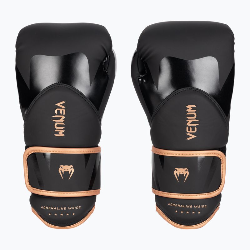 Mănuși de box pentru bărbați Venum Challenger 4.0 black/bronze