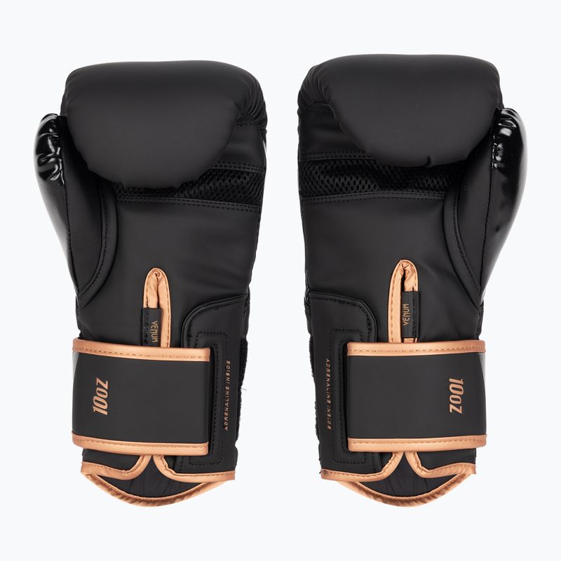 Mănuși de box pentru bărbați Venum Challenger 4.0 black/bronze 2