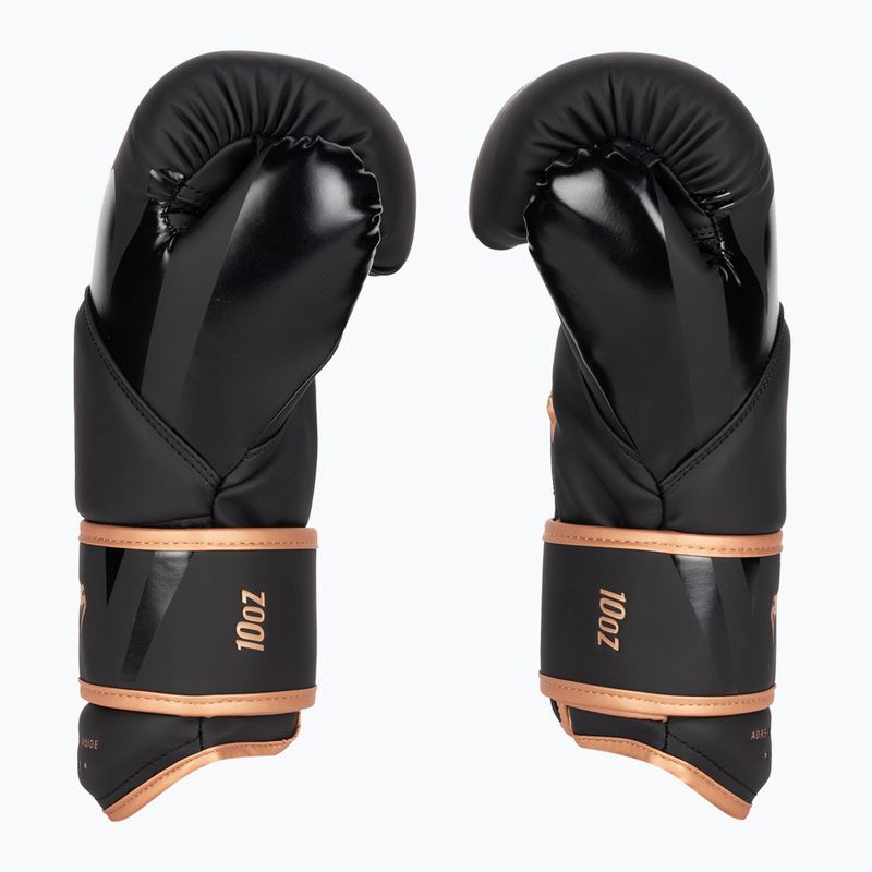 Mănuși de box pentru bărbați Venum Challenger 4.0 black/bronze 3