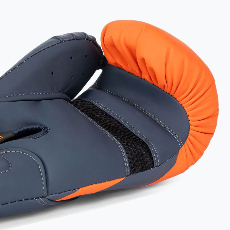 Mănuși de box pentru bărbați Venum Challenger 4.0 navy blue/orange 5