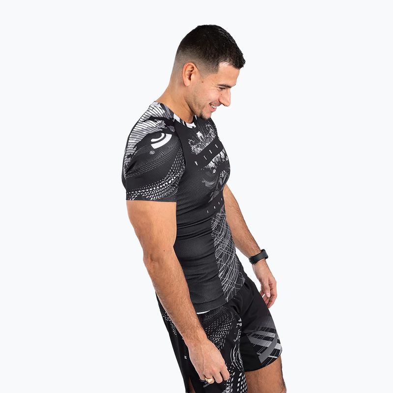 Rashguard pentru bărbați Venum Gorilla Jungle Rashguard black/white 2