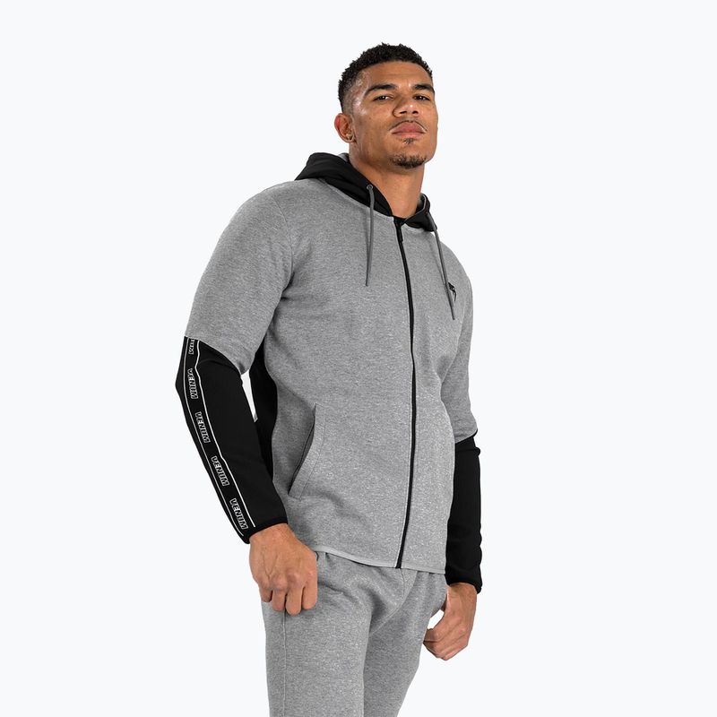 Hanorac pentru bărbați Venum Contender 4.0 Hoodie heather grey/black