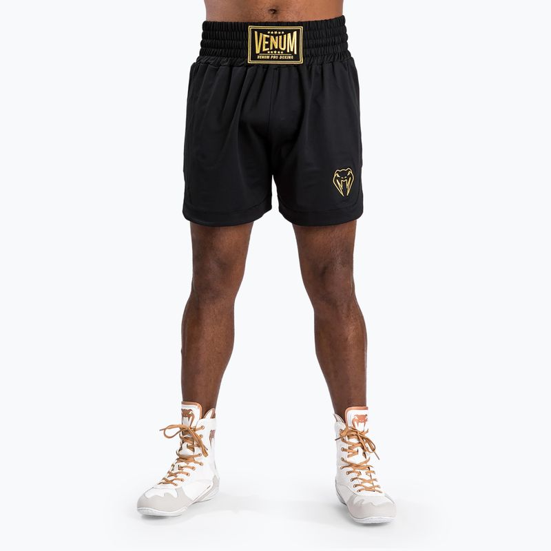 Pantaloni scurți de box pentru bărbați Venum Classic Boxing black/white