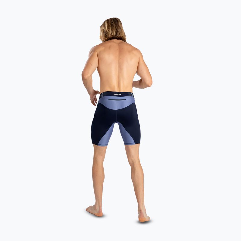 Pantaloni scurți de antrenament pentru bărbați  Venum Tempest Vale Tudo navy blue/blue 4