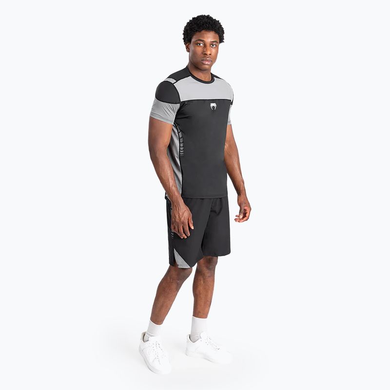 Tricou de antrenament pentru bărbați Venum Tempest Dry-Tech black/ grey 2