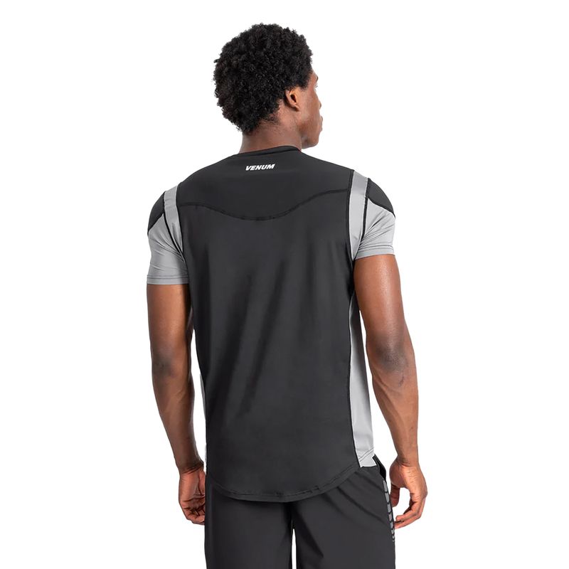 Tricou de antrenament pentru bărbați Venum Tempest Dry-Tech black/ grey 3