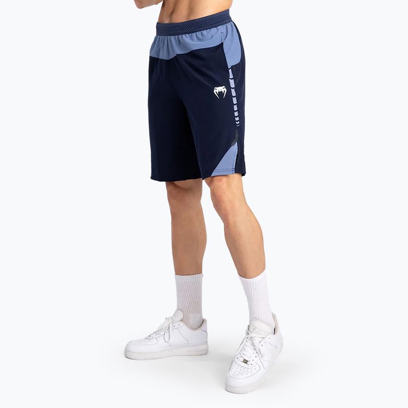 Pantaloni scurți de antrenament pentru bărbați Venum Tempest Training navy blue