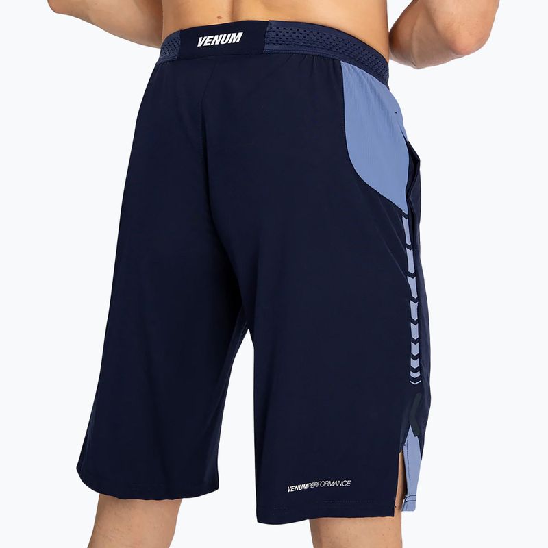 Pantaloni scurți de antrenament pentru bărbați Venum Tempest Training navy blue 6