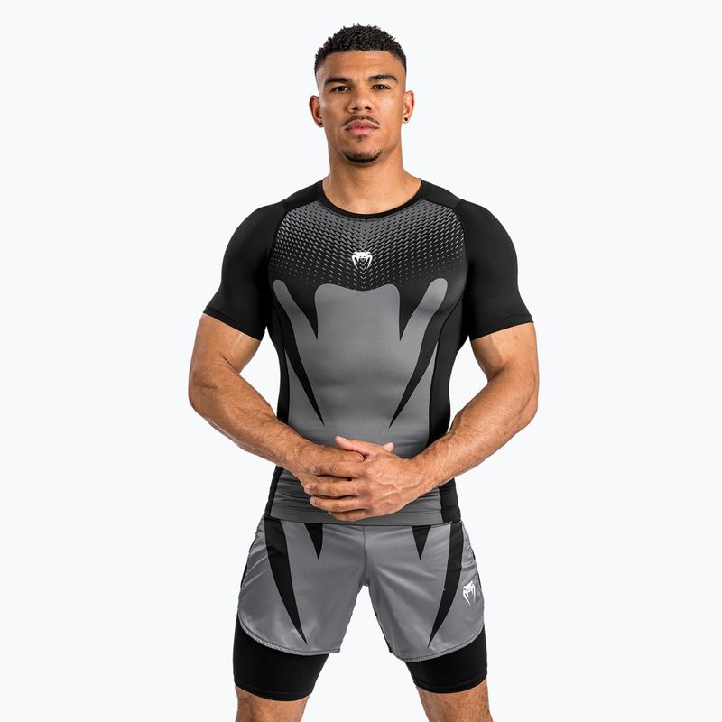 Tricou pentru bărbați Venum Attack Rashguard black