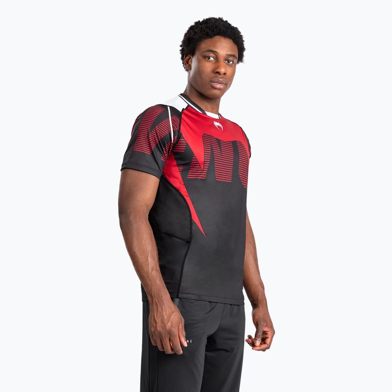 Tricou pentru bărbați Venum Adrenaline Dry-tech black/red 3