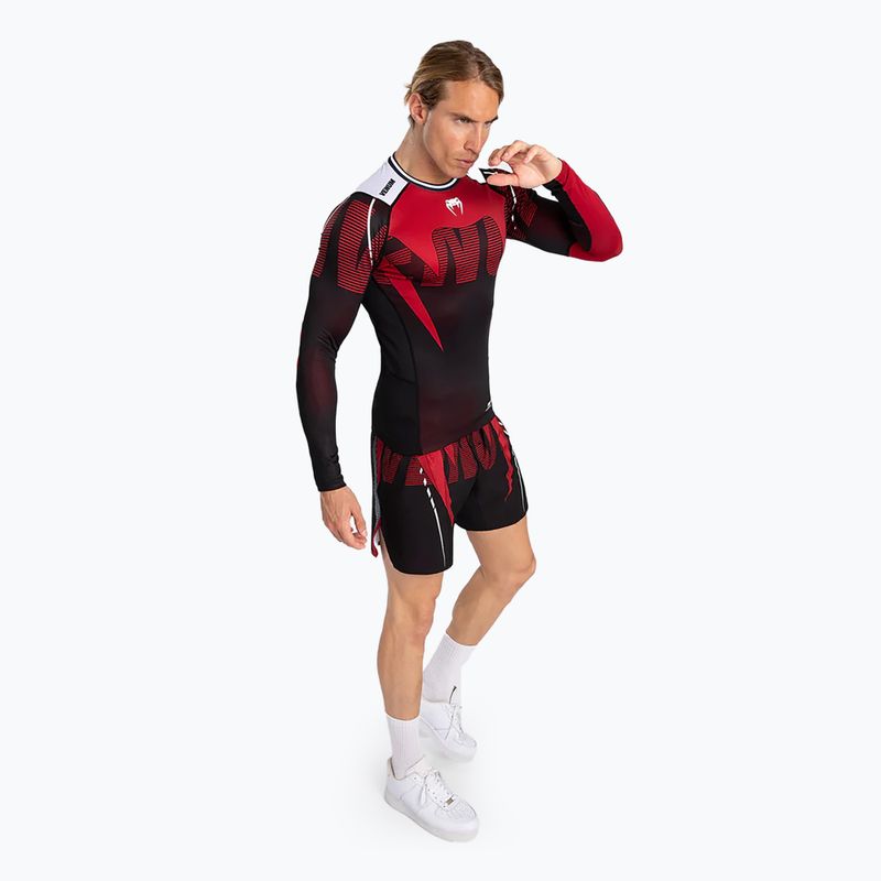 Longsleeve pentru bărbați Venum Adrenaline Rashguard black/red 2