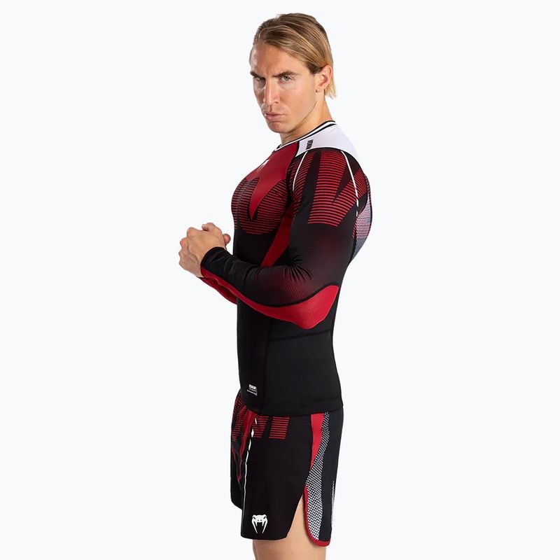 Longsleeve pentru bărbați Venum Adrenaline Rashguard black/red 4