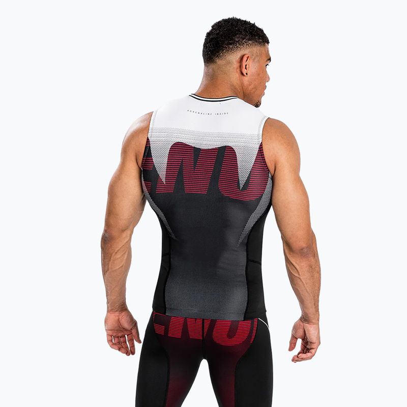 Tank top pentru bărbați Venum Adrenaline Rashguard black/red 3