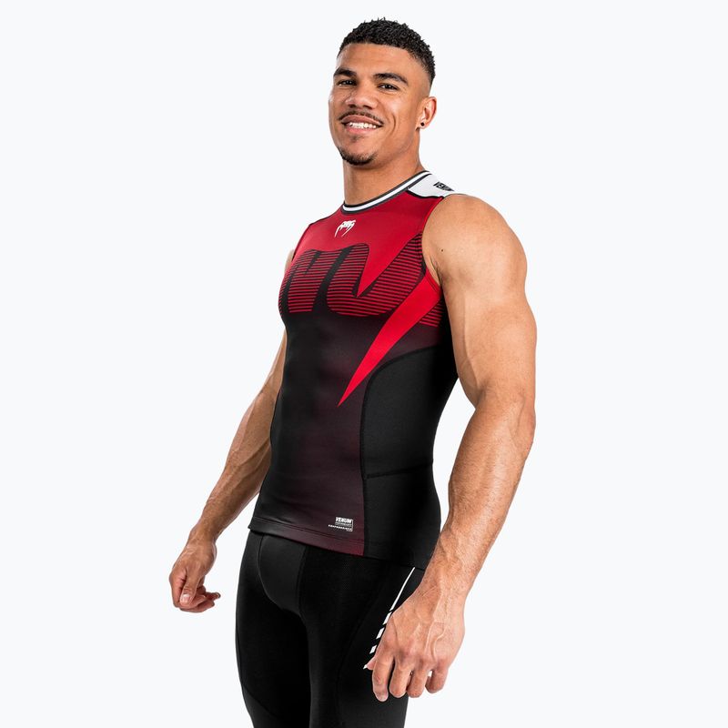 Tank top pentru bărbați Venum Adrenaline Rashguard black/red 4