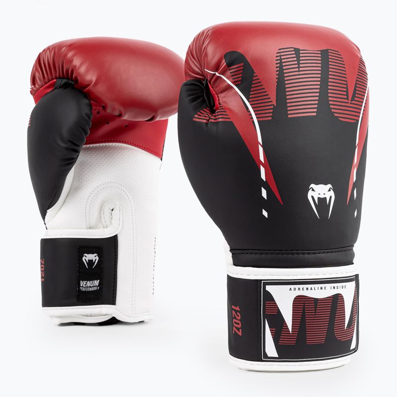 Mănuși de box Venum Adrenaline Boxing black/red