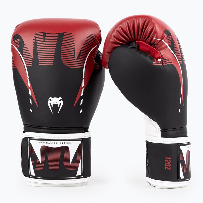 Mănuși de box Venum Adrenaline Boxing black/red 2
