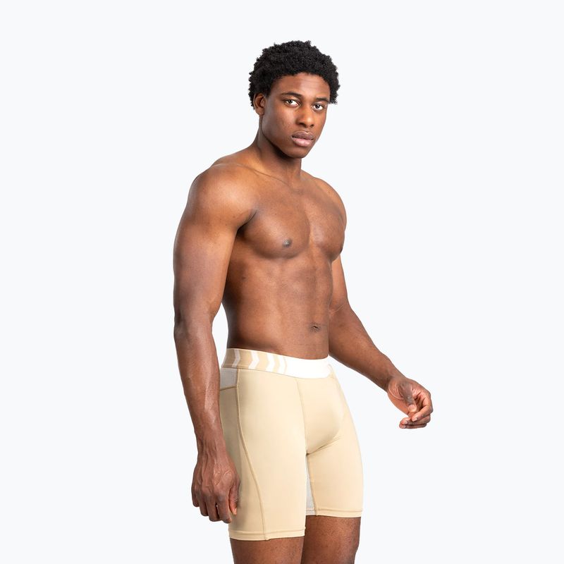 Pantaloni scurți de antrenament pentru bărbați Venum Tempest Vale Tudo beige/sand 4
