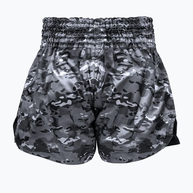 Pantaloni scurți de antrenament pentru bărbați Venum Classic Muay Thai black/urban camo 2