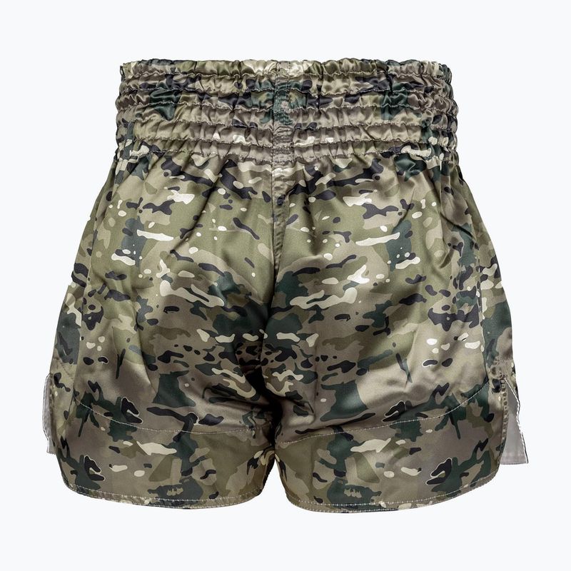 Pantaloni scurți de antrenament pentru bărbați Venum Classic Muay Thai desert camo 2