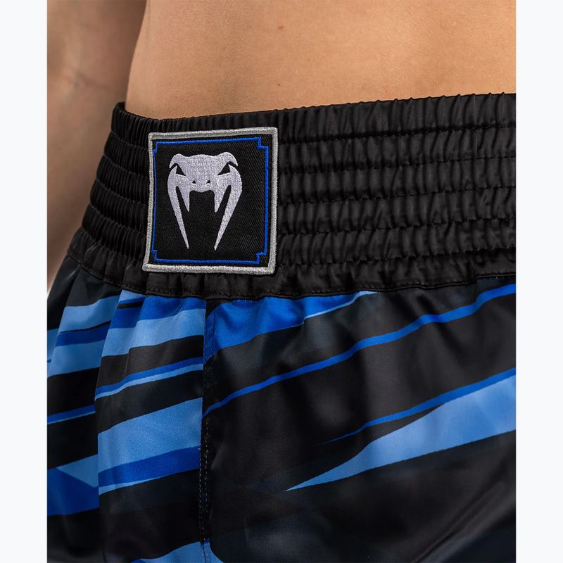 Pantaloni scurți de antrenament pentru femei  Venum Abyss Muay Thai shadow blue 7