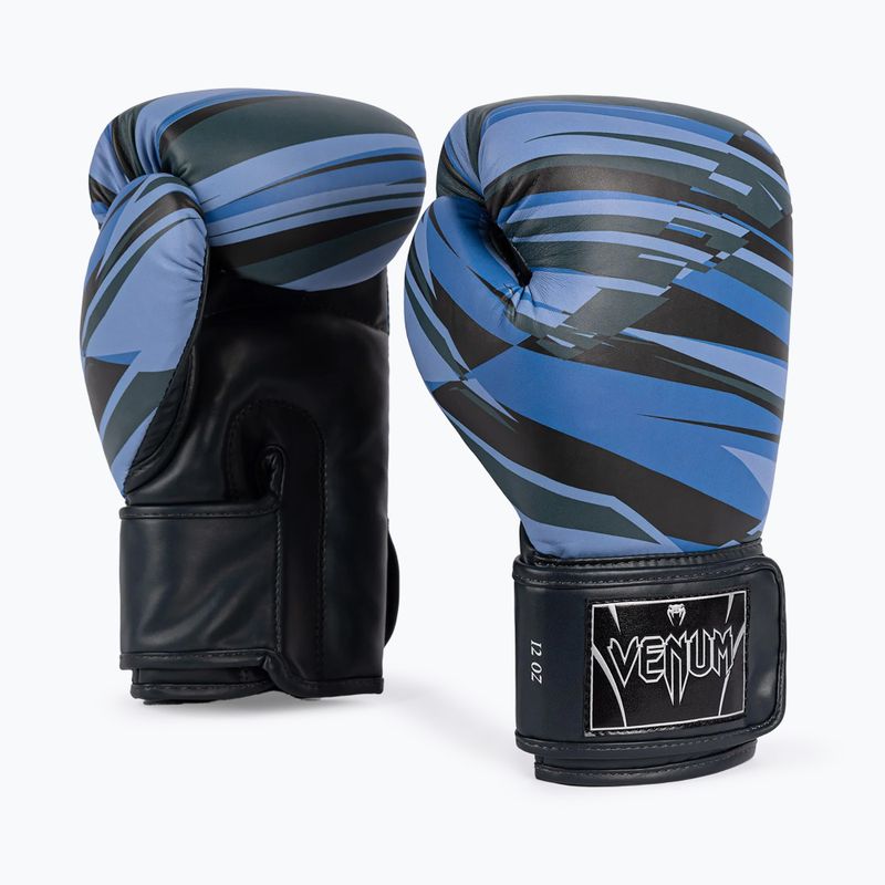 Mănuși de box Venum Abyss shadow blue 3