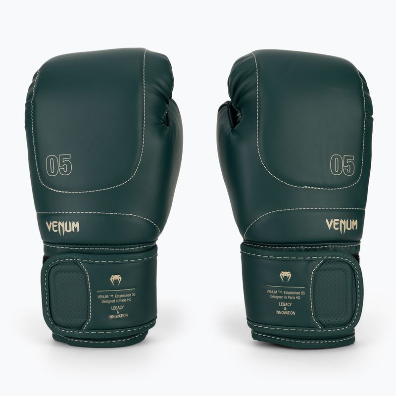 Mănuși de box pentru bărbați Venum Impact Evo Boxing Gloves 16 OZ emerald green 2