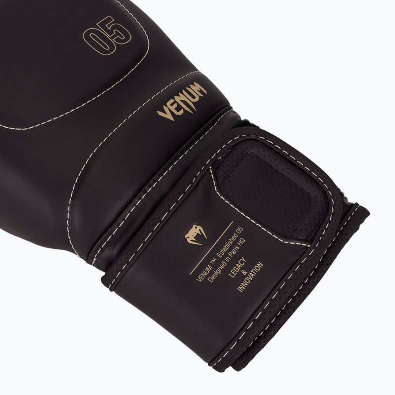 Mănuși de box pentru bărbați Venum Impact Evo Boxing Gloves 14 OZ chocolate 6