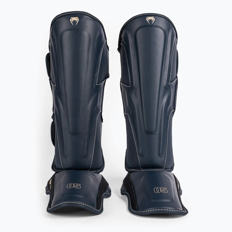Apărători de tibie pentru bărbați Venum Impact Evo icy blue 2