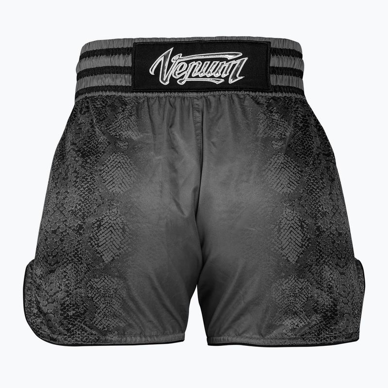 Pantaloni scurți de antrenament pentru femei Venum Amazonia Women’s Muay Thai dark grey 2
