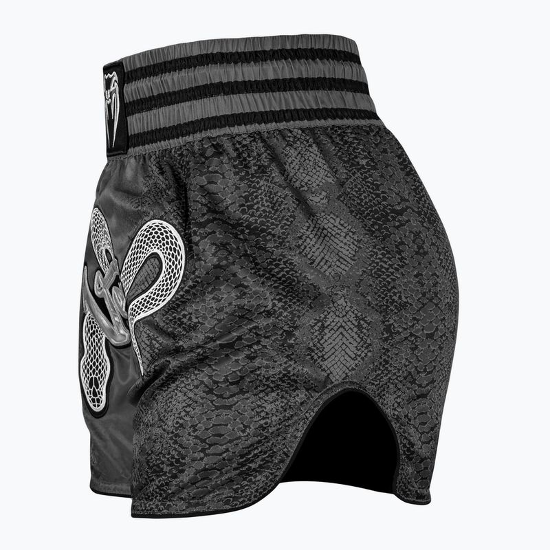 Pantaloni scurți de antrenament pentru femei Venum Amazonia Women’s Muay Thai dark grey 3