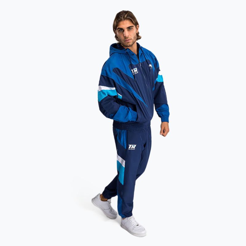 Hanorac pentru bărbați Venum X Top Rank Original Men'S Hooded Tracksuit Jacket navy blue 2