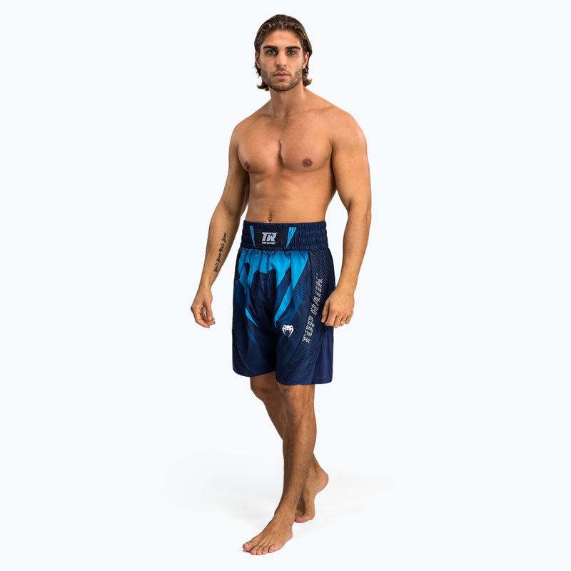 Pantaloni scurți de antrenament pentru bărbați Venum X Top Rank Original Men'S Boxing Shorts navy blue 2