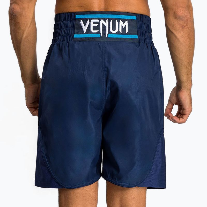 Pantaloni scurți de antrenament pentru bărbați Venum X Top Rank Original Men'S Boxing Shorts navy blue 3