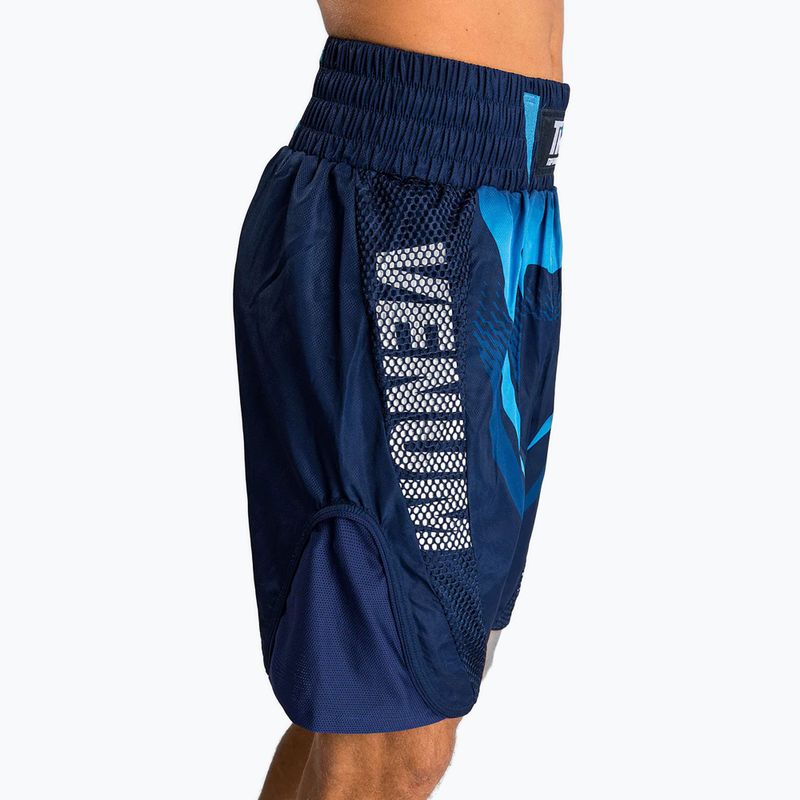 Pantaloni scurți de antrenament pentru bărbați Venum X Top Rank Original Men'S Boxing Shorts navy blue 6