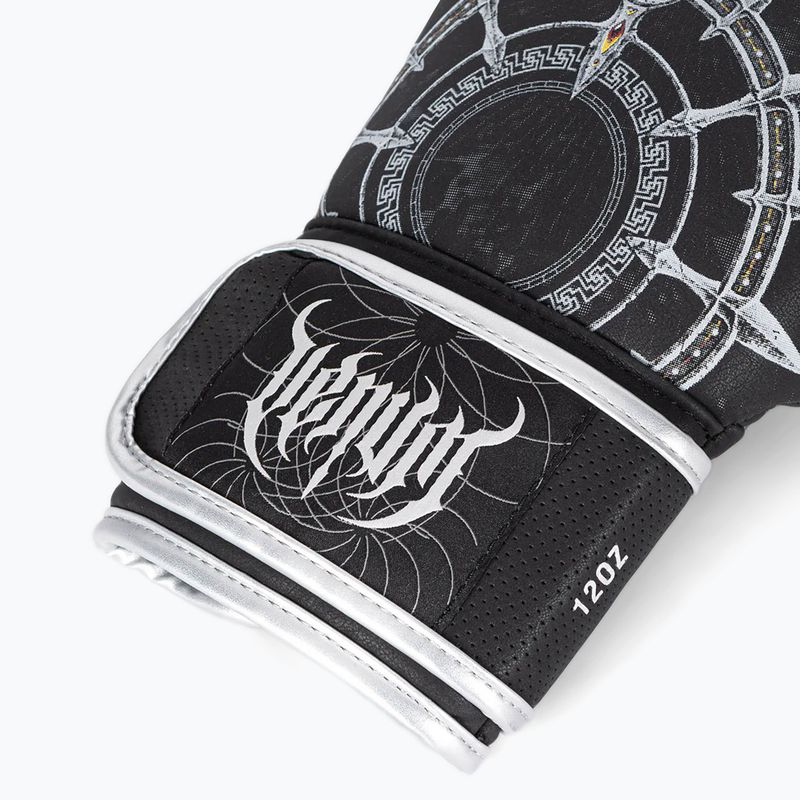 Mănuși de box Venum Gladiator 5.0 Boxing Gloves black/silver 6