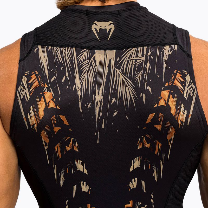Rashguard tank top Venum Tiger Men'S Sleeveless Rashguard black/neon orange 5