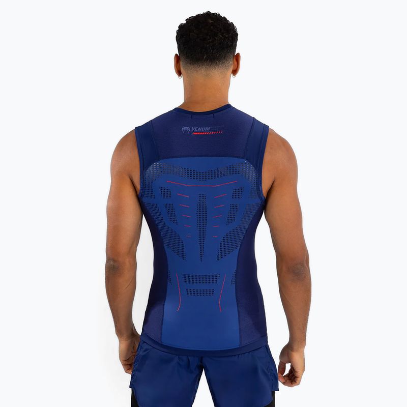 Rashguard tank top pentru bărbațiVenum Technical 3.0 Sleeveless Rashguard night blue 2
