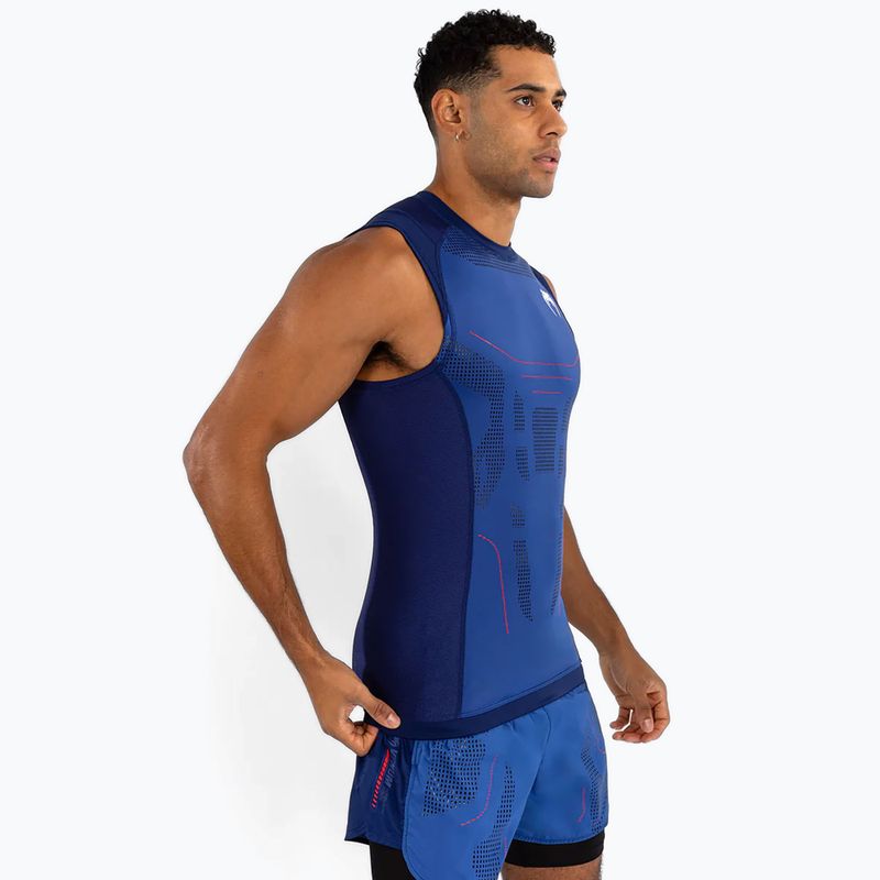 Rashguard tank top pentru bărbațiVenum Technical 3.0 Sleeveless Rashguard night blue 4