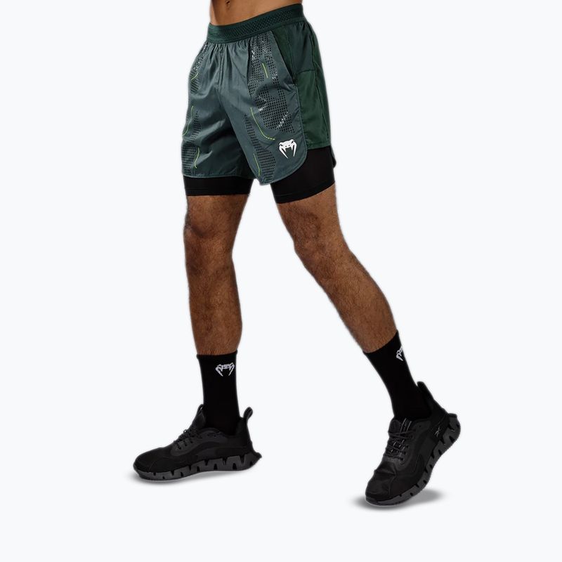 Pantaloni scurți de antrenament pentru bărbați Venum Technical 3.0 Training forest green