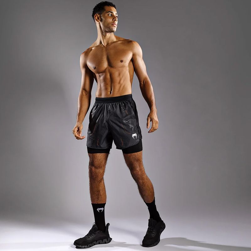 Pantaloni scurți de antrenament pentru bărbați Venum Technical 3.0 Training graphite 2