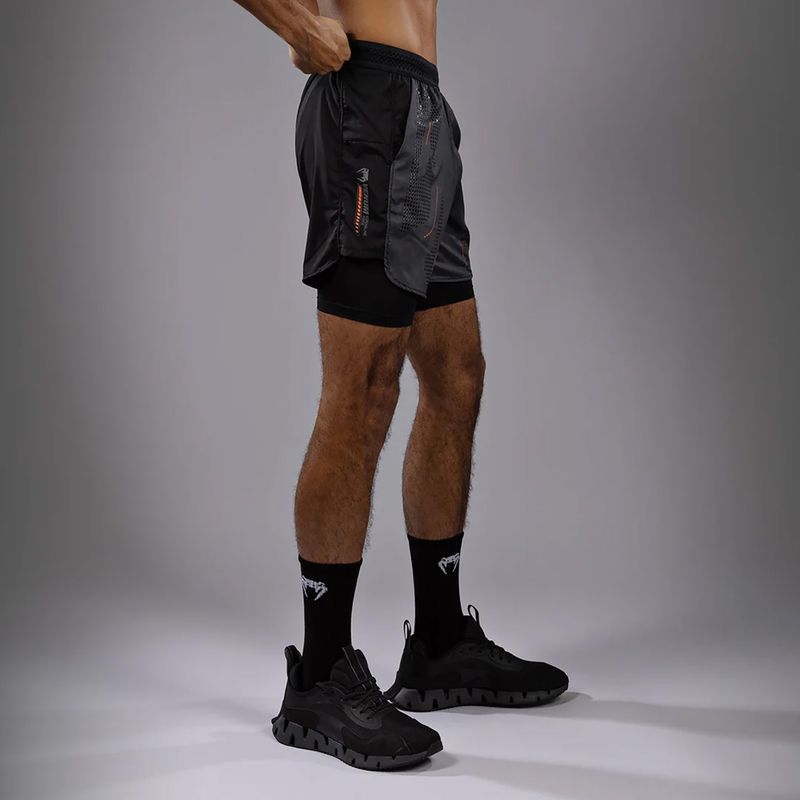 Pantaloni scurți de antrenament pentru bărbați Venum Technical 3.0 Training graphite 4