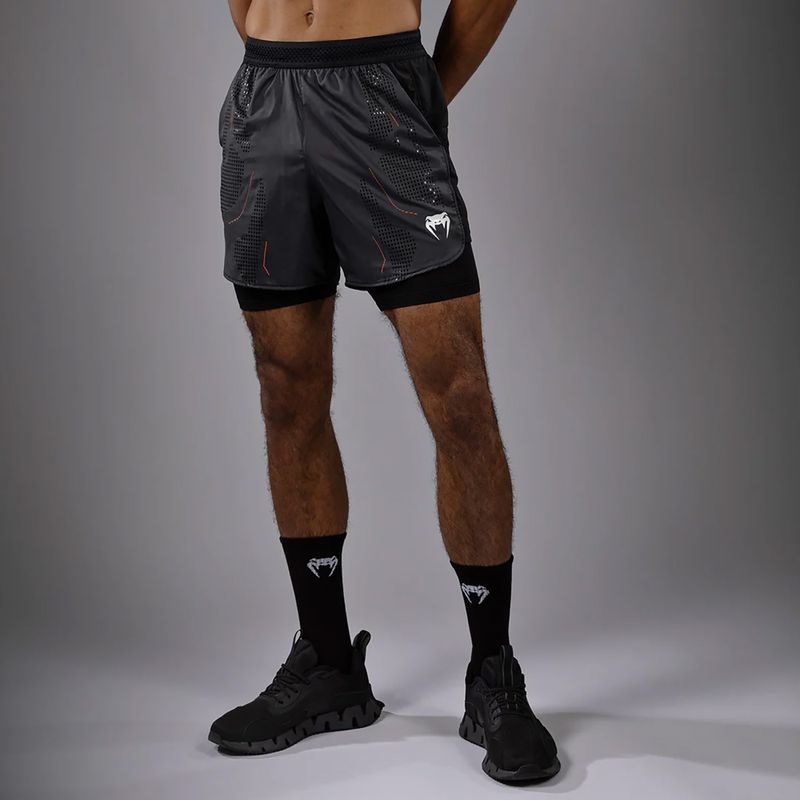 Pantaloni scurți de antrenament pentru bărbați Venum Technical 3.0 Training graphite 6