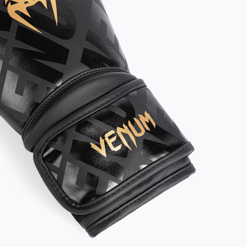 Mănuși de box pentru copii Venum Contender 1.5 XT Kids black/gold 3