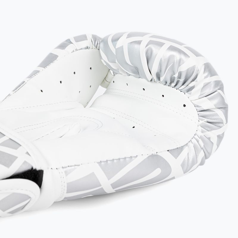 Mănuși de box pentru copii Venum Contender 1.5 XT Kids white/silver 4