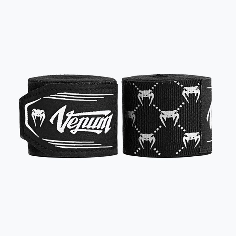 Bandaje de box Venum Hand Wraps black/white